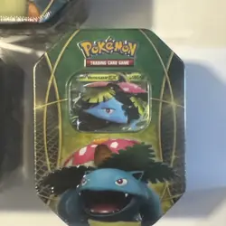 2016 Pokemon TCG EX Power Trio Tin - All 3 Venusaur Charizard Blastoise Full Set - Image 4