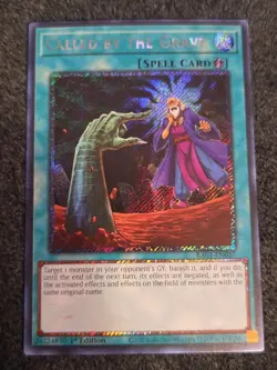 Called by the Grave - RA01-EN057 - Platinum Secret Rare - 1st Edition NM Yugioh - Image 1