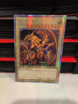 Yu-Gi-Oh! TCG The Winged Dragon of Ra LC01-EN003 Quarter Century Secret Rare QCR - Image 1