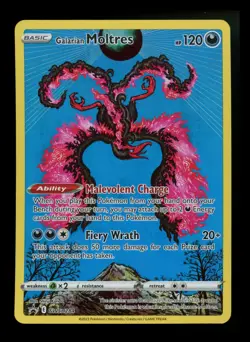 #3 Galarian Moltres SWSH284 Black Star Promo 2023 Holo Rare IR Pokemon Card TCG - Image 1