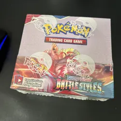 Pokemon TCG: Sword & Shield - Battle Styles Booster Box (36 Card Packs) 820650818189 - Image 1