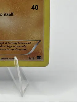 McDonald's Rhyhorn 8/12 Promo Pokemon Card 2015 Holo Vintage Rare MP Confetti - Image 3