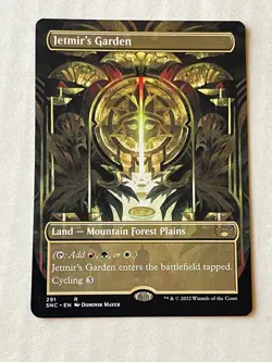 Jetmir's Garden (Borderless) Streets of New Capenna Regular MINT Rare # 291 SNC - Image 2