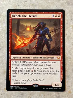 MTG NM Neheb, the Eternal [Hour of Devastation] - Image 1