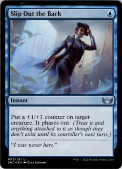 Streets of New Capenna #62 Slip Out the Back Foil - Image 1