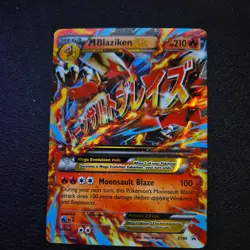 M Blaziken EX XY86 XY Promos - Regular Size - Pokemon Card Mega Evolution - LP - Image 1