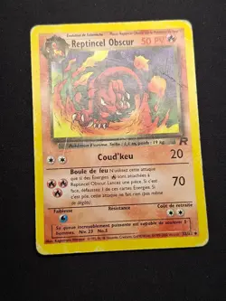 Reptincel Obscur 32/82 Wizards Team Rocket Carte Pokemon FR - Image 1