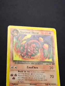 Reptincel Obscur 32/82 Wizards Team Rocket Carte Pokemon FR - Image 3