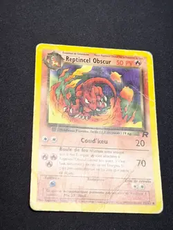 Reptincel Obscur 32/82 Wizards Team Rocket Carte Pokemon FR - Image 5