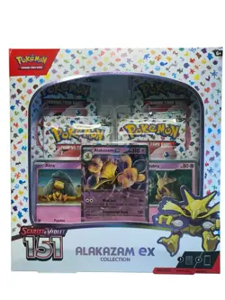 151 Scarlet & Violet Alakazam ex Collection Box Pokemon TCG **SEALED/NEW** - Image 1