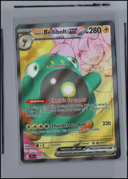 Pokemon Card Ionos Bellibolt ex (172/180) Journey Together Ultra Rare Non-Foil - Image 1