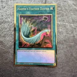 Harpie's Feather Duster - MAGO-EN042 - Premium Gold Rare 1st Ed Yugioh - NM - Image 1