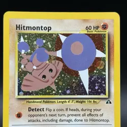 Hitmontop - 3/75 - Pokemon Neo Discovery Unlimited Holo Rare Card WOTC LP - Image 3
