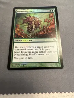 Nourishing Shoal Betrayers of Kamigawa Foil 2005 Magic: The Gathering Card LP/NM - Image 4