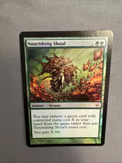 Nourishing Shoal Betrayers of Kamigawa Foil 2005 Magic: The Gathering Card LP/NM - Image 5