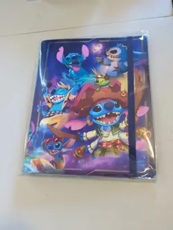 STITCH Card Binder Portfolio Disney Lorcana TCG Holds 252 Cards New Ravensburger - Image 1