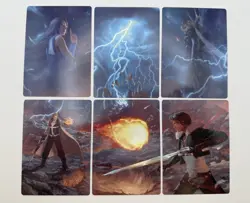 Final Fantasy VIII 8 Art Series Scene Magic The Gathering Cards - Image 1
