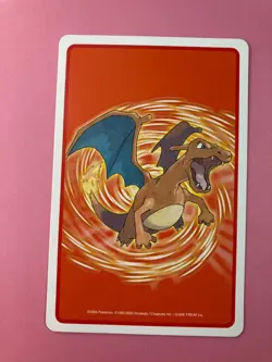 Zubat pokemon Playing Poker Card Fire Red Charizard Nintendo Japanese - Image 5