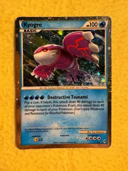 (Shiny) Kyogre SL6 - Call of Legends - Pokemon TCG Holo Rare NM-LP - Image 1