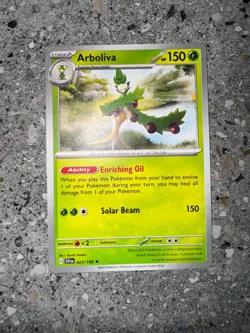 Pokemon TCG Arboliva 023/198 SV Base Non-Holo Rare Theme Deck Exclusive NM-M - Image 3