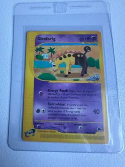 Girafarig 58/144 Skyridge WOTC Vintage Pokemon 2003 - Image 1