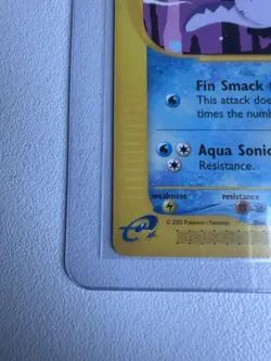 Mantine 77/144 Skyridge WOTC Vintage Pokemon 2003 - Image 2