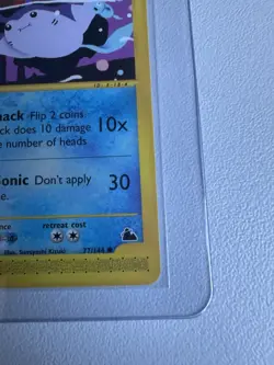 Mantine 77/144 Skyridge WOTC Vintage Pokemon 2003 - Image 5