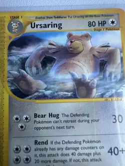 Ursaring 110/144 Skyridge Common WOTC Vintage Pokemon 2003 - Image 2