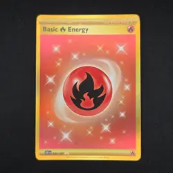 Pokemon TCG Card Basic Fire Energy 230/197 SV03: Obsidian Flames - NM - Image 1