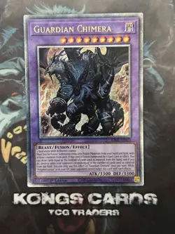 RA02-EN023 "Guardian Chimera" Quarter Century Secret Rare YuGiOh! NEW - Image 1