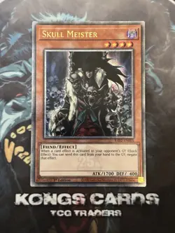 RA02-EN005 "Skull Meister" Quarter Century Secret Rare YuGiOh! NEW - Image 1