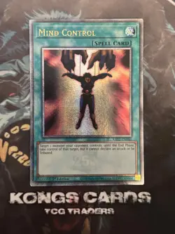 RA02-EN046 "Mind Control" Quarter Century Secret Rare YuGiOh! NEW - Image 1