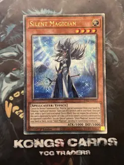RA02-EN012 "Silent Magician" Quarter Century Secret Rare YuGiOh! NEW - Image 1