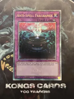 RA02-EN076 "Anti-Spell Fragrance" Quarter Century Secret Rare YuGiOh! NEW - Image 1