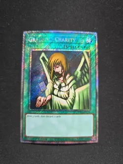 Yugioh - Graceful Charity Platinum Secret Rare - RA03-EN116 - 1st Ed - Image 1
