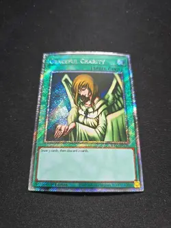 Yugioh - Graceful Charity Platinum Secret Rare - RA03-EN116 - 1st Ed - Image 2