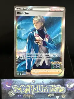 Pokemon Card Blanche SWSH227 Full Art Trainer Go Promo Near Mint - Image 1