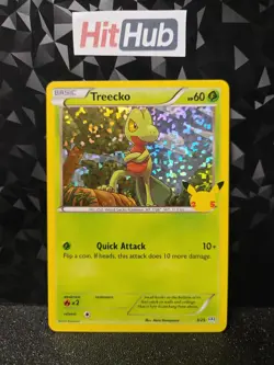 Pokemon TCG Treecko McDonald's Promo Card 3/25 Holo NM/LP - Image 1