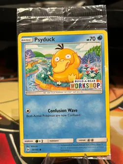 Pokemon TCG Psyduck 28/149 - Build A Bear Promo Card - Sealed - Image 1