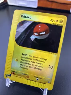 Voltorb 115 /147 - AQUAPOLIS - Pokemon Card - Reverse Holo - Image 2