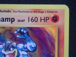 MACHAMP 59/108 STAFF - POKEMON XY EVOLUTIONS PRERELEASE STAMPED HOLO CARD - Image 5