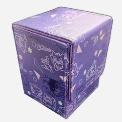 Pokemon Card Deck Box Gengar Game Card Storage Box Hard Case Holder Desk Game US - Image 1