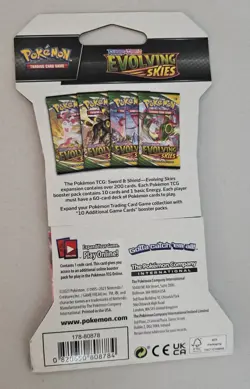 Pokemon TCG: Evolving Skies Sleeved Booster Pack - New & Sealed - Image 2