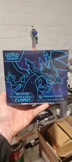 Phantasmal Flames Pokemon Center ETB (Elite Trainer Box) - Pokemon TCG - Sealed - Image 3