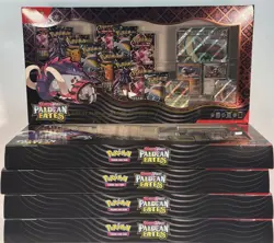 Pokemon Paldean Fates Great Tusk Iron Threads Ex Premium Collection LOT OF 5 - Image 2