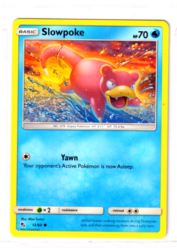 Slowpoke 012/068 Hidden Fates ENGLISH Common 2019 Near Mint Pokemon - Image 1