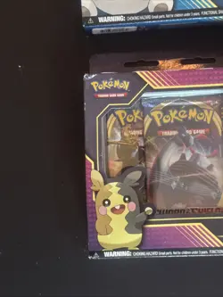 Pokemon TCG: Snorlax/Morpeko Pin Collection - Set of 2 New 6 Booster Packs - Image 5