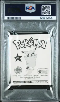 1999 MERLIN POKEMON #S10 PSYDUCK-PRISM PSA 10 - Image 2