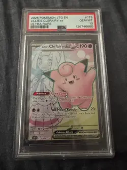 PSA 10 Lillie's Clefairy ex 173/159 Pokemon Journey Together - Image 1