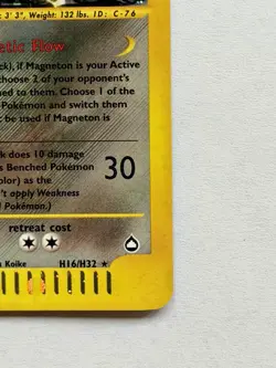 Magneton - Aquapolis H16/H32 2002 - E Reader - Pokemon TCG - WOTC - Holo NM - Image 4